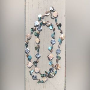 Long Lia Sophia Ocean Air 43” Shell Necklace